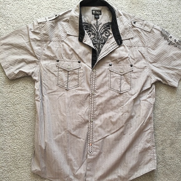 Route 66 Other - Men Embroidered Shirt ♠️